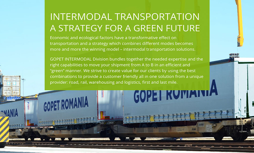 Intermodal Transportation, a strategy for a green future