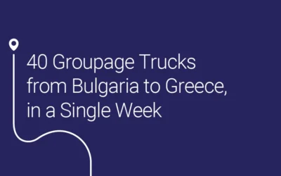 40 Groupage Trucks from Bulgaria to Greece – In a Single Week